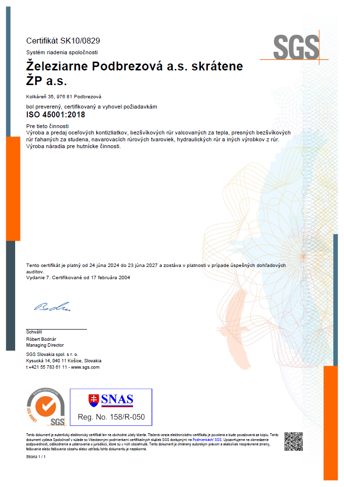 EN ISO 45001